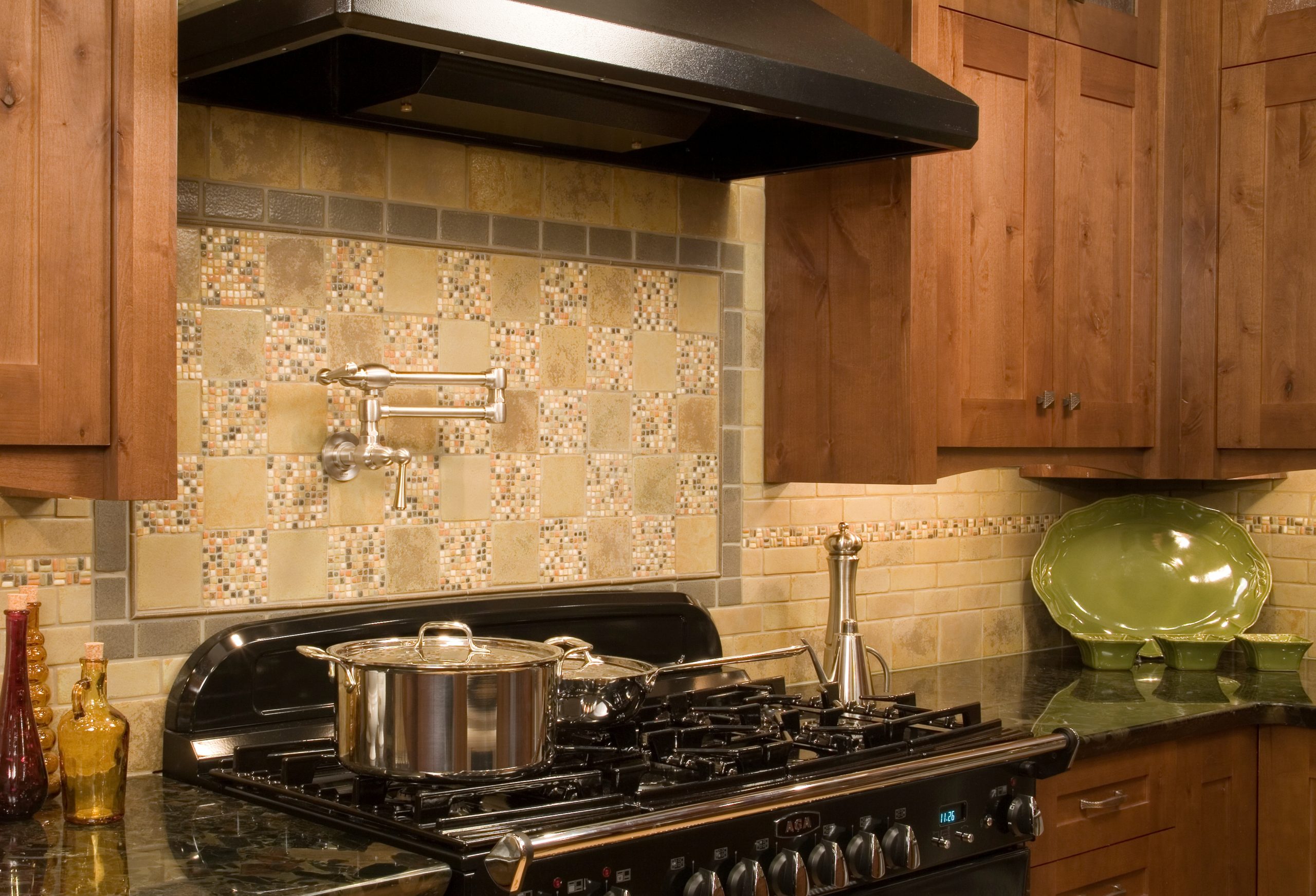 Craftsman Style Backsplash - Mission Tile West