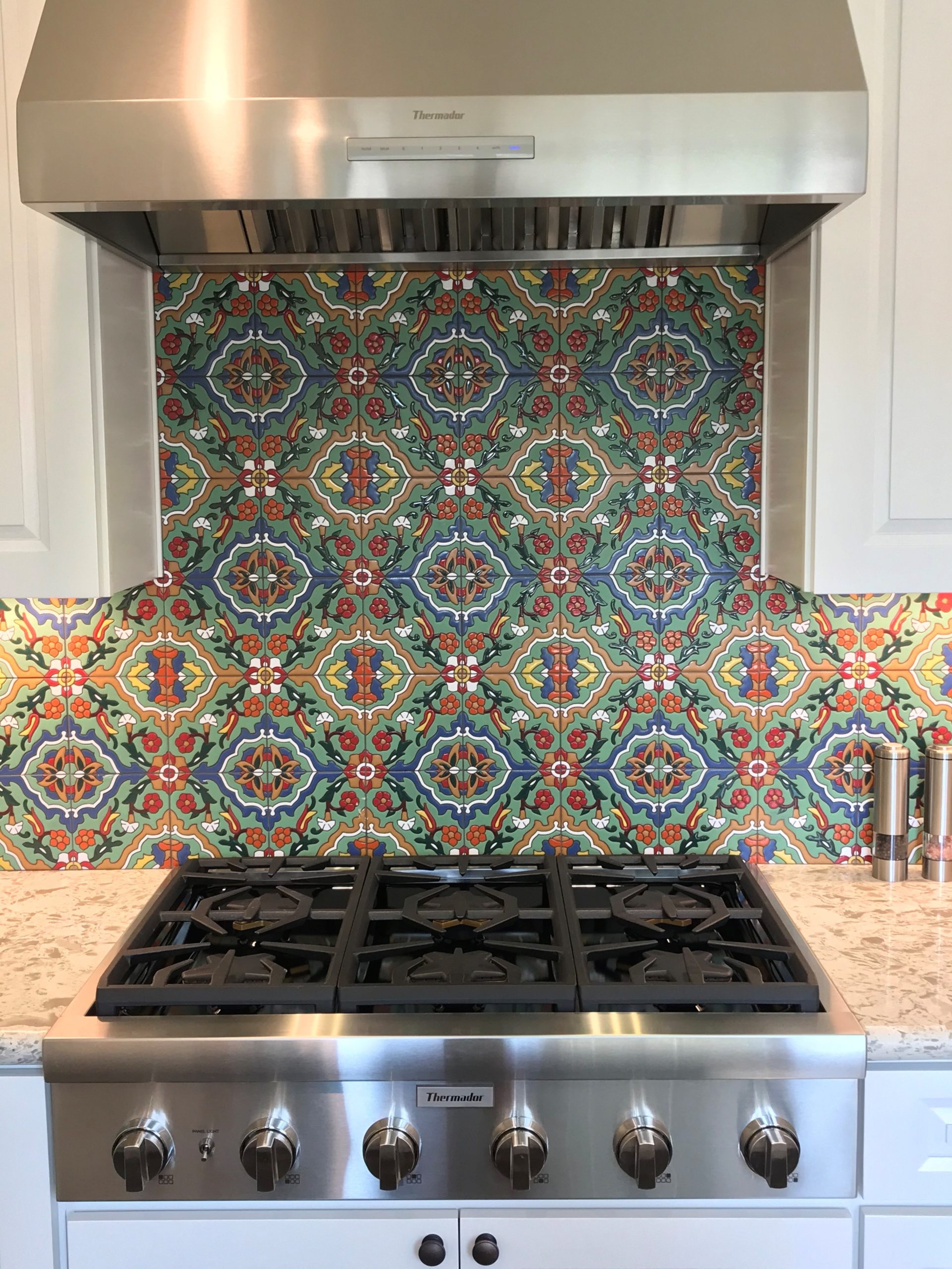 Spanish Revival Backsplash - Mission Tile West