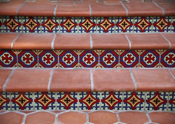 Hand Painted Tile Newport Beach CA